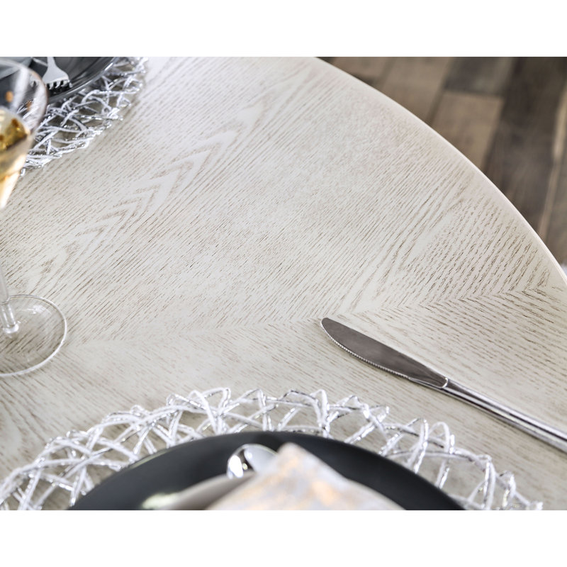 Ensemble de repas pour quatre personnes Aphrodite, Blanc antique