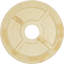 Médaillon de plafond Endurathane Berkshire, DO 15 1/2 po x P 3 1/2 po x P 1 1/4 po, apprêté en usine