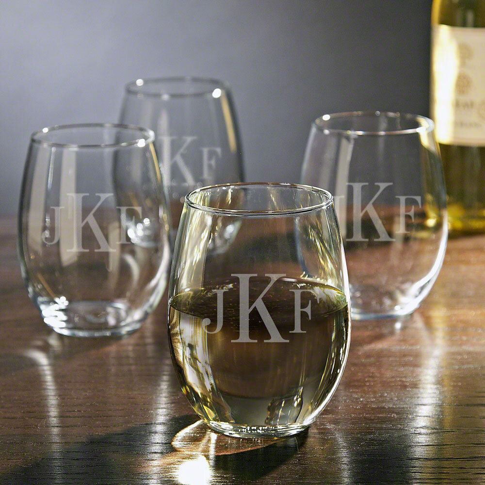 Susquehanna Glass Flocking Ridiculous Assortment 4 - Piece 21oz. Glass All  Purpose Wine Glass Stemware Set & Reviews