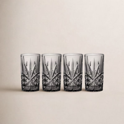 Dublin Crystal Highball Glass 12oz