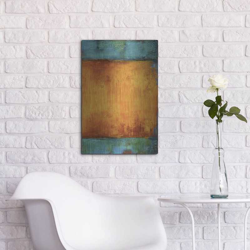 «Journey's Mood II» par Erin Ashley, art mural en métal, 16 po x 24 po par Erin Ashley