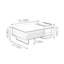 Table basse rotative en pierre micro-cristalline