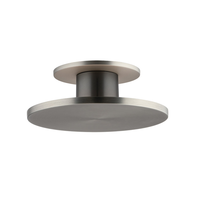 Twist-N-Lite 8" LED 5-CCT Selectable Indirect Semi-Flush Mount, 2700K/3000K/3500K/4000K/5000K, Brushed Nickel