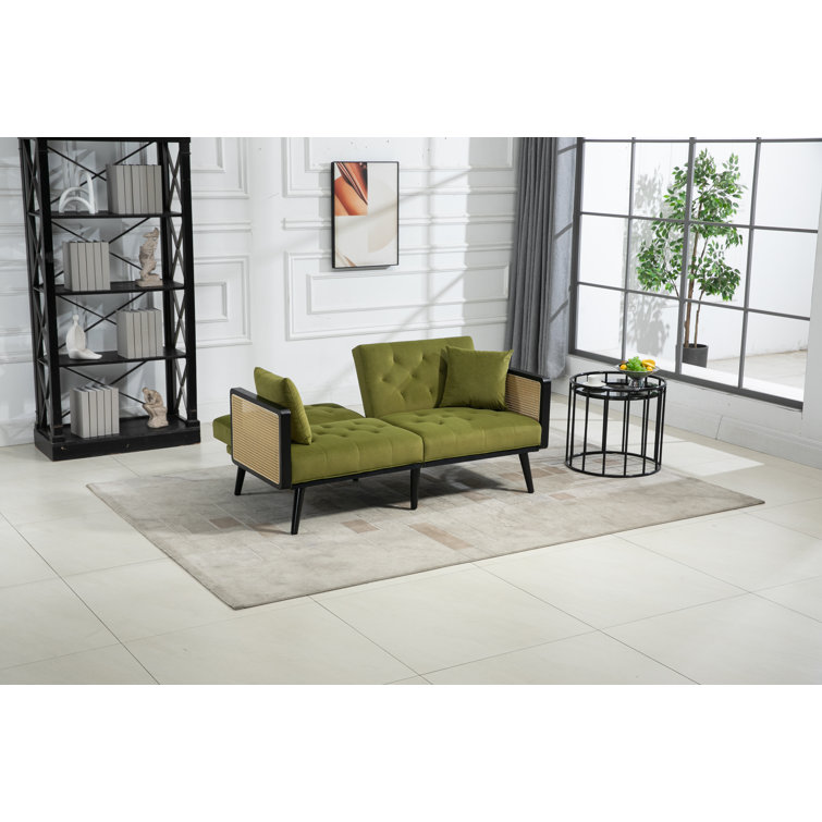 George Oliver Jagdish 61.42\'\' Upholstered Sofa | Wayfair | Ecksofas