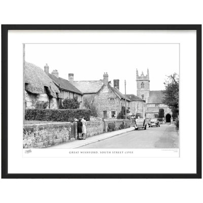 Great Wishford, South Street C1955 - Single Picture Frame Print