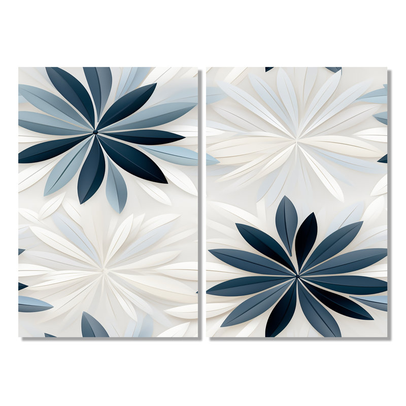 Nordic Tranquility - impressions d'art moderne sur toile, H 36 po x l 48 po, Toile tendue, Ne s’applique pas