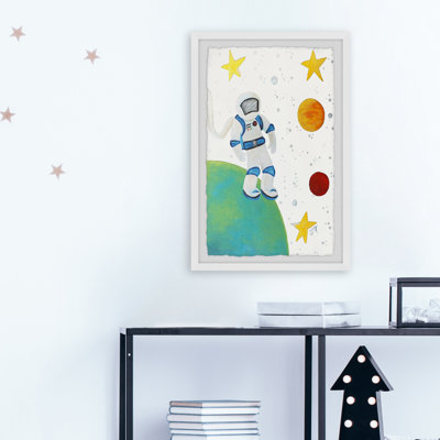 Raymo 'Astronaut Escapade' Framed Print