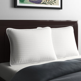 Beckham Hotel Collection Bed Pillows Standard / Queen Size Set of 2 - Down  Alternative Bedding Gel Cooling