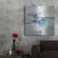 Art mural en métal luxueux «Daylight» par Silvia Vassileva, 36 po x 36 po