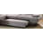 Gray Fabric Sectional Sofa