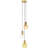 Yulani 3 - Light Gold Teardrop Pendant