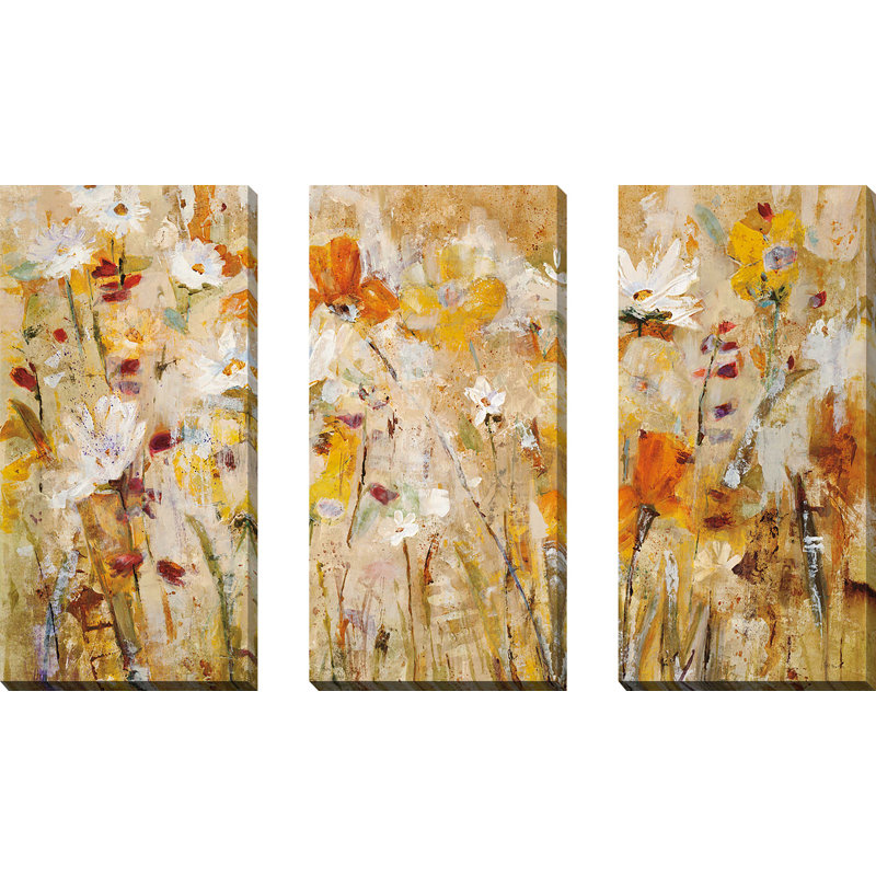 "Jostle", ensemble de 3 impressions sur toile