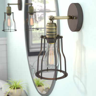 Oshin Steel Armed Sconce