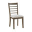 Élégant ensemble de table de salle à manger 6 pièces avec banc et chaises d'appoint