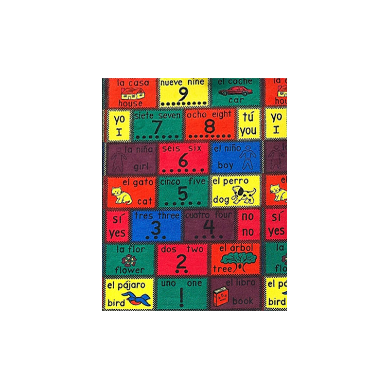 Tapis area Bermudez, Rectangulaire 8 pi 4 po x 12 pi