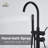 Residentail Freestanding Tub Faucet double Handheld Shower Bathroom Bathtub Faucet-61423196