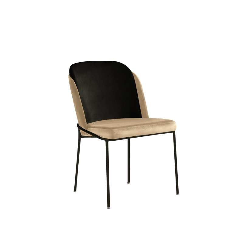 Ensemble de chaises (2 pièces), Crème, crème