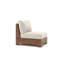 Chaise de patio avec coussins Sunbrella Nico