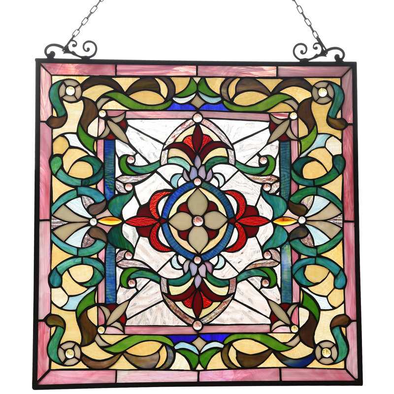Millwood Abstract Window Panel