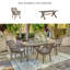 Fauteuil de terrasse avec coussin Brewer