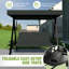 Pennsylvania 3 Person Porch Swing with Canopy-358438914