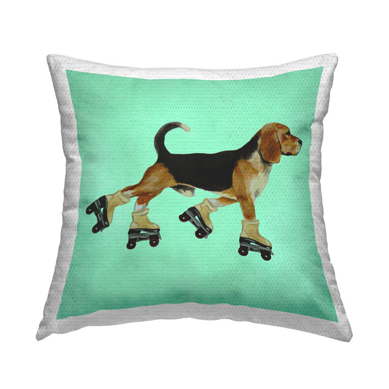 Housse et insert de coussin décoratif carré en polyester pour l'intérieur et l'extérieur