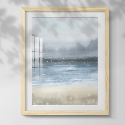 " California Beach Blue Glass "