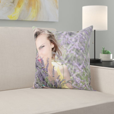 Coussin de fille fille