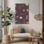 «Cozy Christmas Things Traditional Vintage Whimsical Bird Horse Winter», impression d'art mural-1260453908