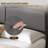 Upholstered Headboard Metal Frame with Charging Station and Storage-96243449-84490709
