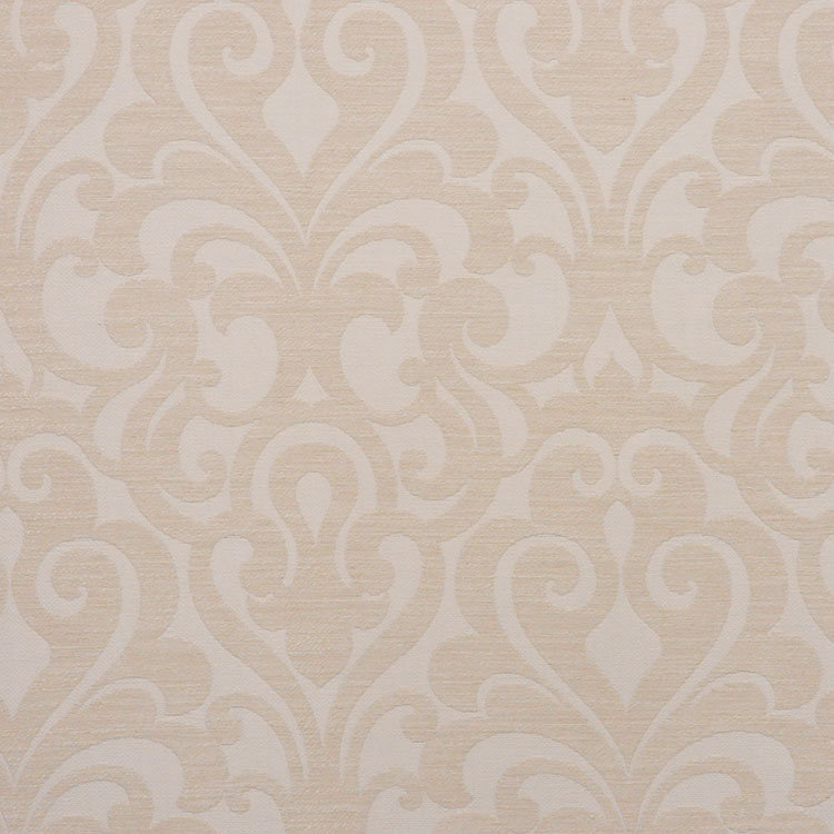 Allure Damask Fabric, Bisque
