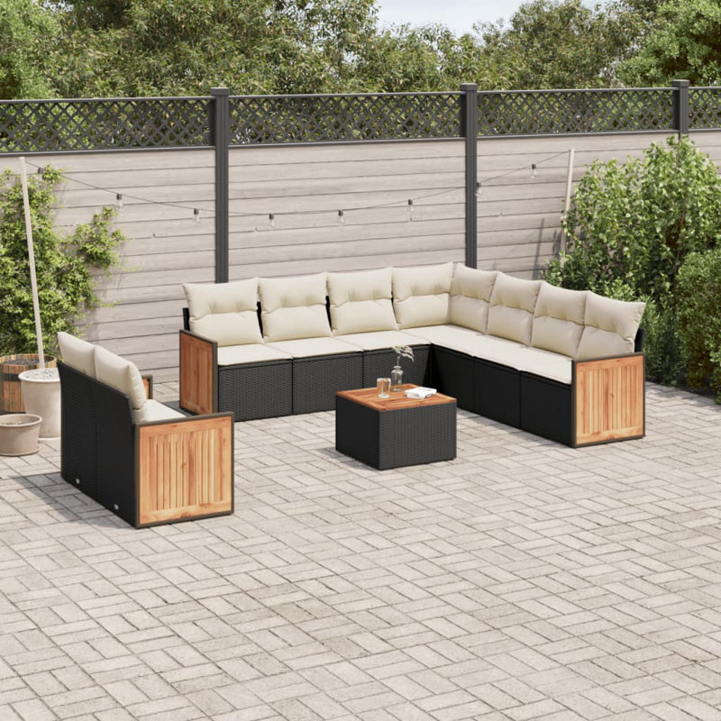 Ensemble de canapé de jardin Vidaxl
