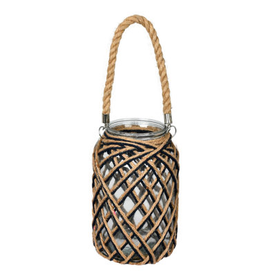 Guzman Brown Glass Table Vase