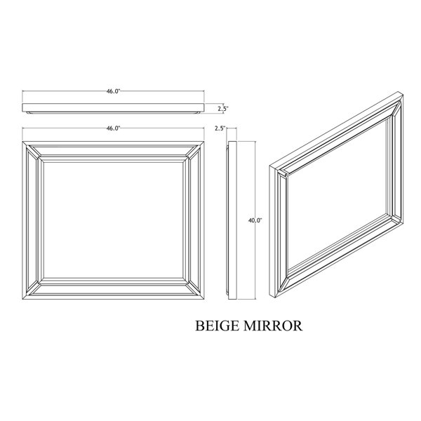 Dimensions du produit