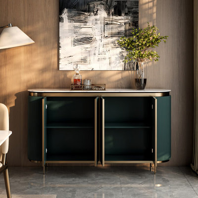American modern minimalist light luxury sideboard
