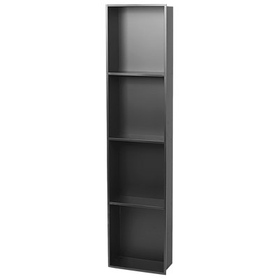 Niche de douche en acier inoxydable Massias pour rangement dans la salle de bain