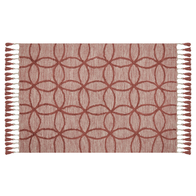 Weddington Geometric Hand Woven Area Rug, Rectangle 140 x 200cm