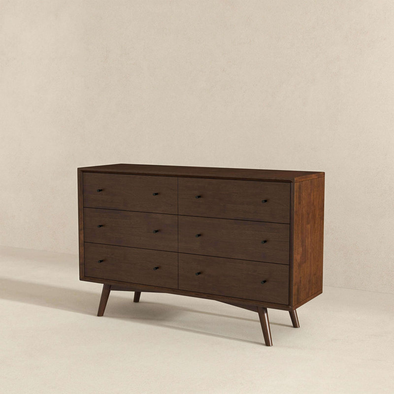Commode 6 tiroirs Mid-Century