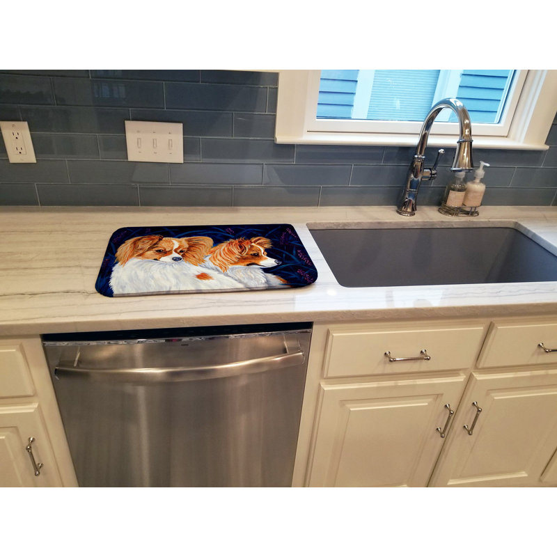 Tapis de séchage papillon
