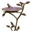 Bain d'oiseaux, bronze antique