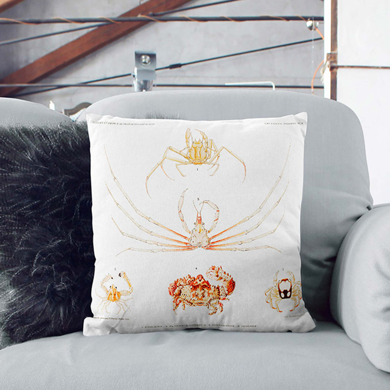 Square Throw Cushion, 55cm H x 55cm W x 20cm D