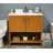 Nhyira 36'' Single Bathroom Vanity with Ceramic Top-647594557