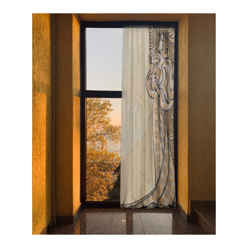 Velvet Blackout Curtain Panel Pair, 148cm Width x 300cm Drop