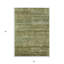 Tapis extérieur lavable rayé vert olive et brun 5 pi x 8 pi