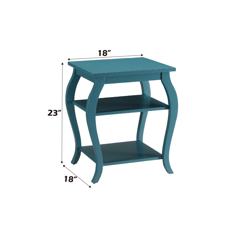 Table d'appoint Becci, Sarcelle