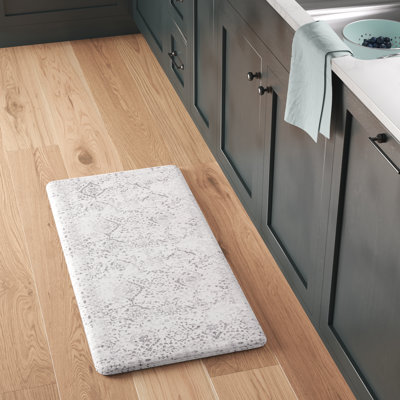 Analia Solid Color Synthetic Anti-Fatigue Non-Skid Kitchen Mat