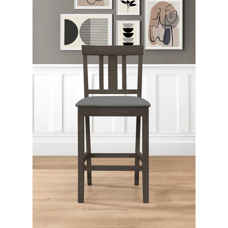 Chaise de comptoir Ance (ensemble de 4), Taupe