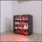 12Pairs_4 Layers Shoe Cabinet With Glass Door And Glass Layer Shoes Display Cabinet With LED Light Bluetooth Control