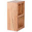 Littleton 88cm H x 50cm W Solid Wood Cube Bookcase
