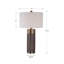 Lampe de table 31 po Hampden